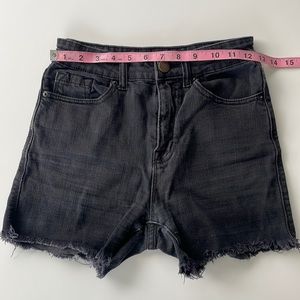 Urban Outfitters Black Denim Shorts